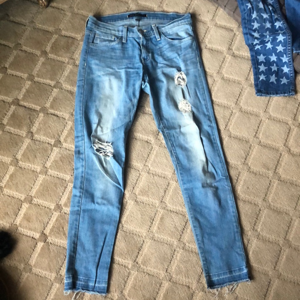 Flying Monkey Light Washed Denim View 2